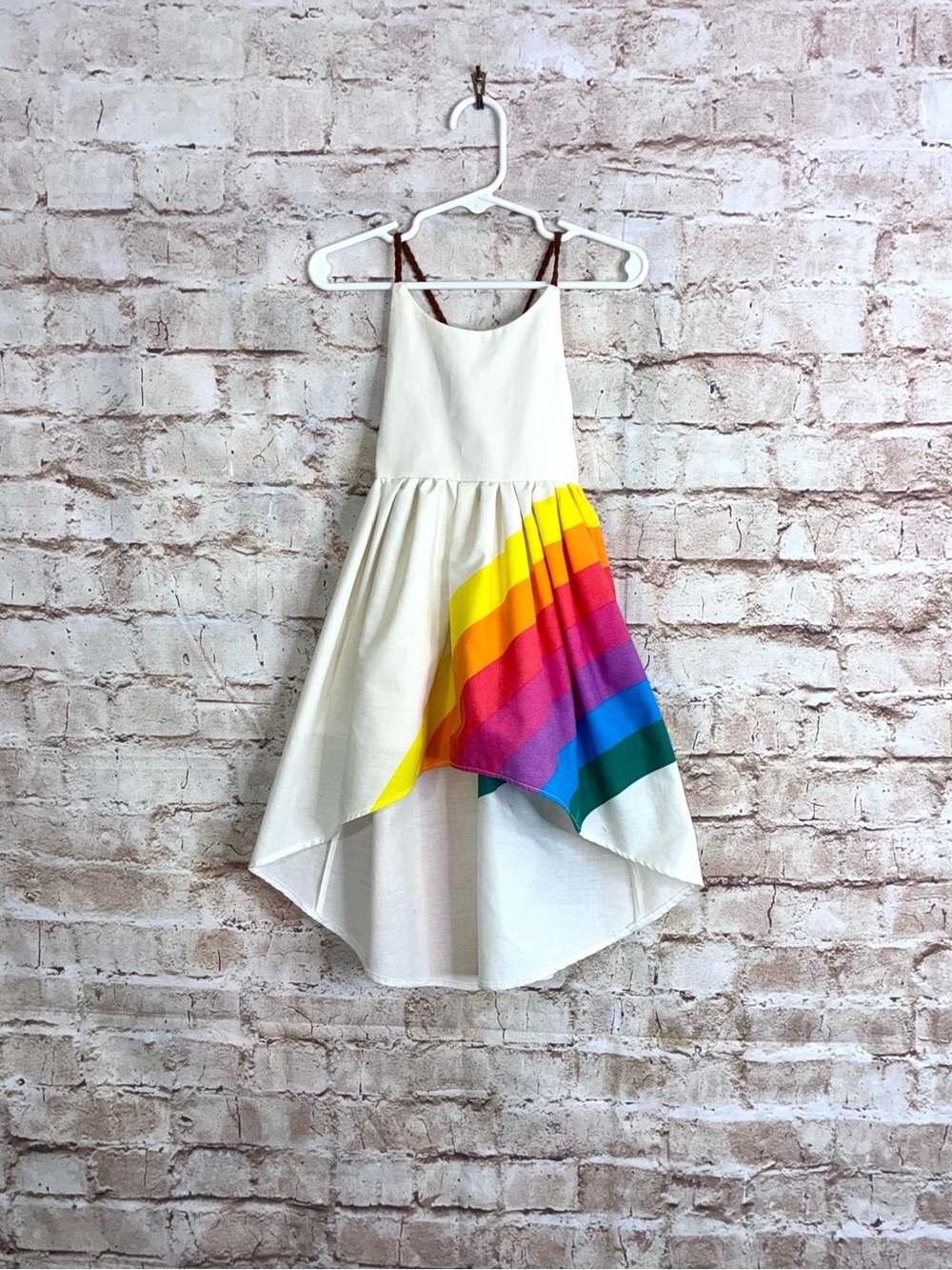 Pleiades Little Girl Rainbow Dress Size 12-18 months